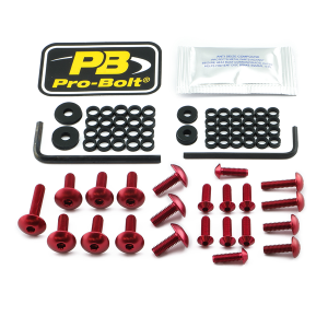 Fairing Bolt Kit For Honda Red
