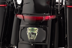 Taillight And License Plate Mount Black, 2, nordicamoto.ro