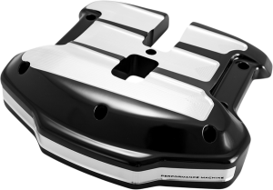 Scallop Rocker Cover Black