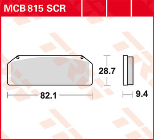 Scr Series Sindered Race Brake Pads, 1, nordicamoto.ro