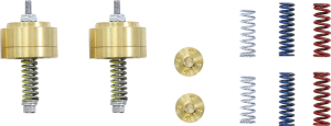 Gold Valve Cartridge Fork Emulator Gold 