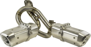 Apx Aluminium Exhaust System Brushed 