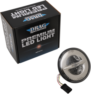 7(r) Reflector-style Headlight Chrome