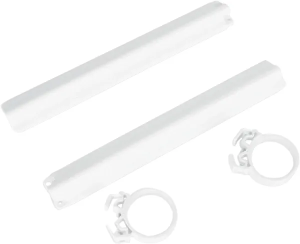 Suzuki Fork Tube Protectors White