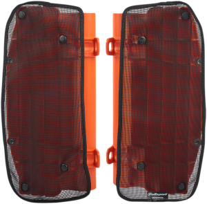 Radiator Louver Mesh Black