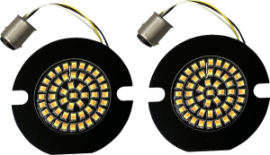 Genesis® 4 Amber/white Led Turn Signal Inserts Amber, White