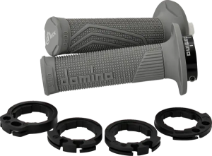 D100 D-lock Grips Gray 