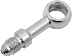 Chrome Steel Banjo Fitting Chrome, 1, nordicamoto.ro