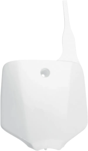 Front #plate Kx65 01-18 Wht White