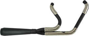 Assault 2:1 Exhaust System Black, 1, nordicamoto.ro