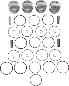 Set de pistoane, 2, nordicamoto.ro