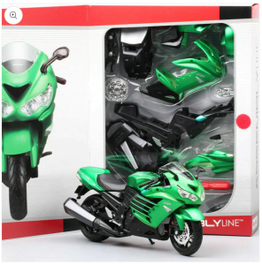 Macheta Kawasaki Ninja ZX-14R Assembly Kit Toy Model 1:12