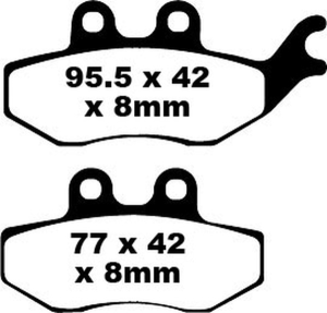 Fa Series Organic Brake Pads