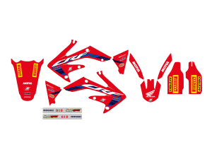 Blackbird Racing Replica Team Honda Hrc 2022 Graphics Kit Red, 2, nordicamoto.ro