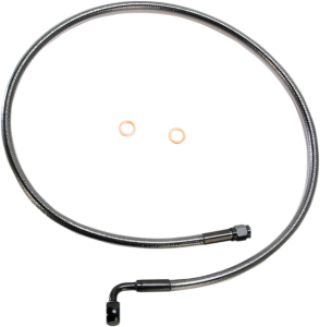 Alternate Length Designer Series Abs-specific Front Brake Line Kit Black, Black Pearl, 2, nordicamoto.ro