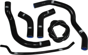Set de furtunuri pentru radiator, negru, 1, nordicamoto.ro