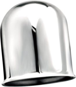 Trailer Hitch Ball Cover Chrome