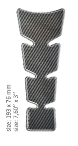 Resin/soft Touch Tank Pad Gray, 1, nordicamoto.ro