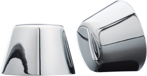 Front Axle Nut Cover Silver