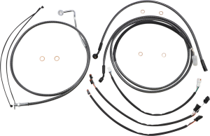 Karbonfibr Designer Handlebar Installation Kit Silver, 1, nordicamoto.ro