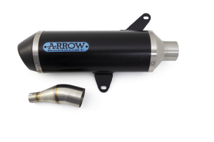 Urban Exhaust Maxi Scooter Black, 2, nordicamoto.ro