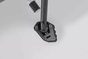 Sidestand Foot Extension Black, Silver 