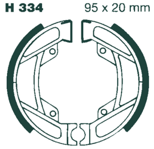 Standard Brake Shoes, 1, nordicamoto.ro