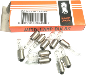 Universal Mini-stalk Turn Signals Replacement Bulb Clear