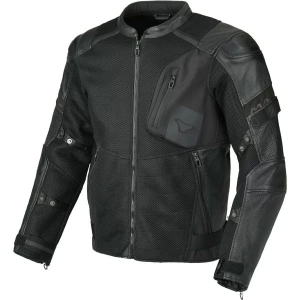 Geaca de vara piele/textil MACNA OLSAN M Negru, 3, nordicamoto.ro
