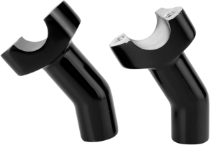 Forged Aluminum Handlebar Riser Black