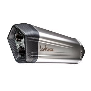 Lv-12 Stainless Steel Full-system Exhaust Black, Silver, 2, nordicamoto.ro