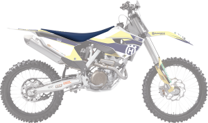 Replica Team Seat Cover Blue, 1, nordicamoto.ro