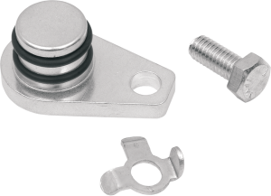 Shifter Shaft Primary Plug Chrome, Anodized, 1, nordicamoto.ro