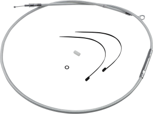 High-efficiency Braided Sterling Chromite Ii® Clutch Cable Silver, 1, nordicamoto.ro