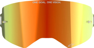 Lentila Ochelari Alpinestars Supertech Abs Vision Red