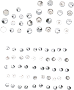 Bolt Cover Engine Kit Silver