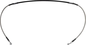 MOOSE RACING Stainless Steel Braided Brake Line 