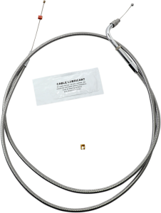 Stainless Steel Throttle/idle Cable Silver