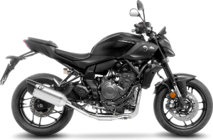 Tobă de eșapament LeoVince LV-14R Slip-On pentru Yamaha MT-07, 4, nordicamoto.ro