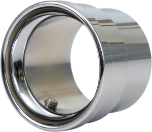 Billet Exhaust Tips Silver