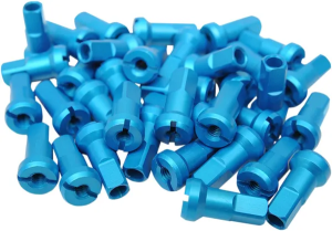 Set de nipluri MOOSE RACING, lustruit, anodizat, albastru lac 