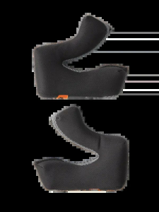 Sm3 Helmet Cheek Pad Gray 