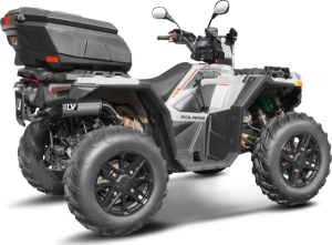 Tobă de eșapament LeoVince LV One Evo Slip-On pentru Polaris Sportsman XP 1000 2017-2024, 5, nordicamoto.ro