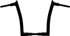 1-1/2(r) Ez Install Pointed Top Handlebar Black