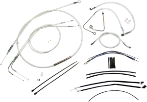 Sterling Chromite Ii® Designer Handlebar Installation Kit Silver, 3, nordicamoto.ro