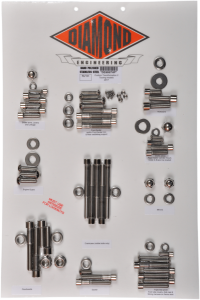 Bolt Kit Trnsfrm Tour 17+ Silver