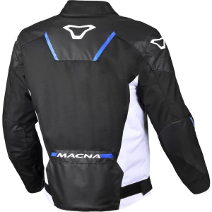 Geaca textil impermeabila MACNA TAZAR 2.0 XS Negru/Rosu, 2, nordicamoto.ro