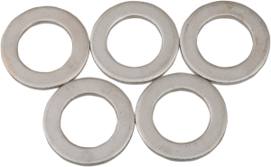 Chrome Axle Nuts And Washers Silver, 1, nordicamoto.ro