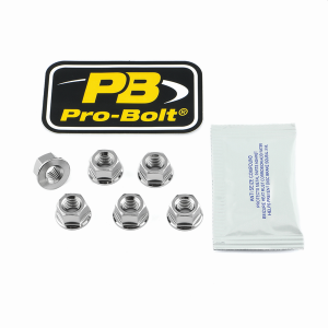 Sprocket Nut Silver, 1, nordicamoto.ro