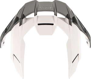 ICON Ultraflite Helmet Spoiler White 
